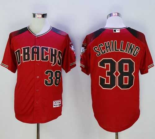 Arizona Diamondbacks #38 Curt Schilling Red Brick New Cool Base Stitched Baseball Jersey Sanguo,We sell and wholesale Arizona Diamondbacks #38 Curt Schilling Red Brick New Cool Base Stitched Baseball Jersey Sanguo on line form chian!